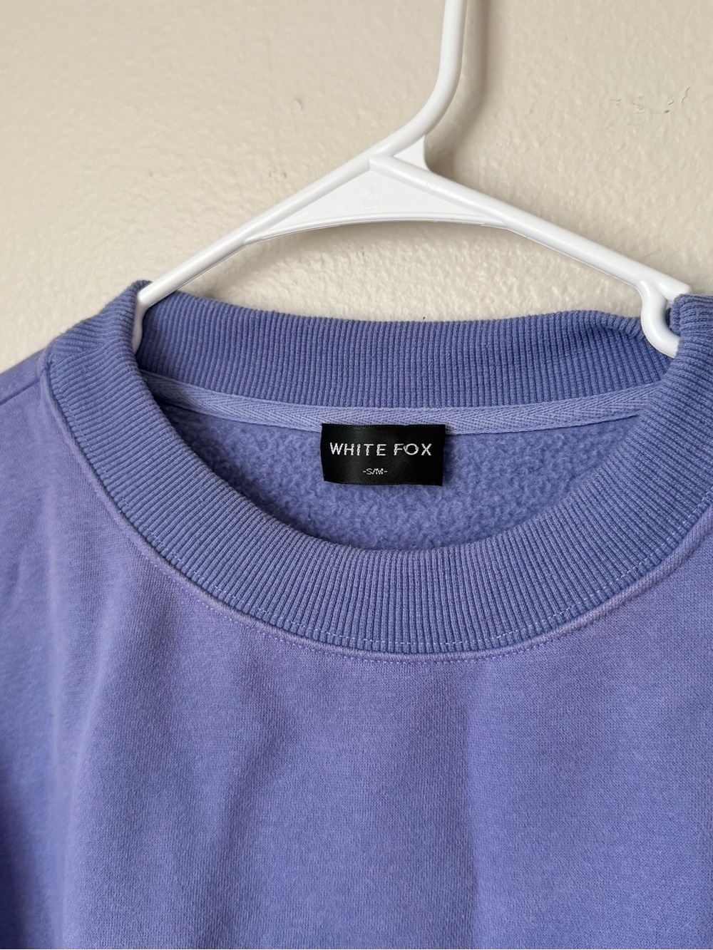 lilac White Fox Archive 6.0 oversized sweatshirt S/M - Picture 3 of 4